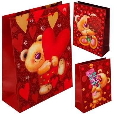 Пакет 26х32х10см Мишки FG250708011C