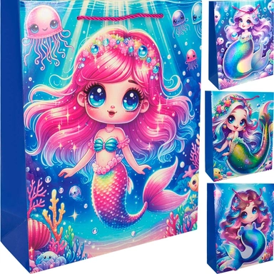 Пакет 26х32х10см Русалочка FG250708004C