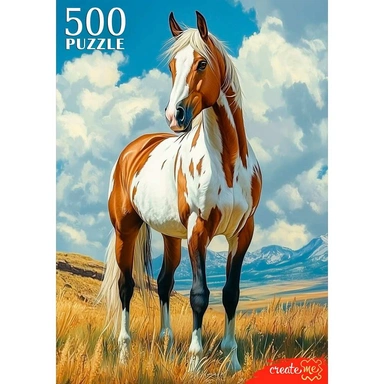 Пазл 500 Лошадь в горах Ф500-1737