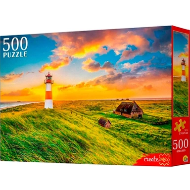 Пазл 500 Маяк на закате ШТП500-8715