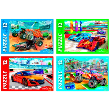 Пазл 12 КРУТОЙ ВИРАЖ № 9 П12-2716