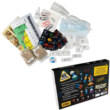 Набор для опытов Научно-познавательный набор модели RE-агенты Лаборатория Менделеева EX273T