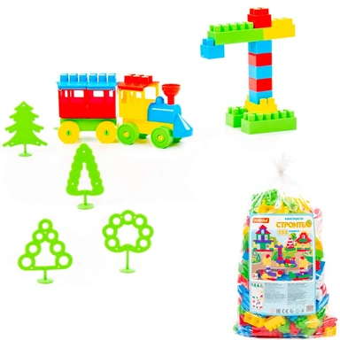 Конструктор Самоделкин Строитель макси 253 эл. П-Е/4/