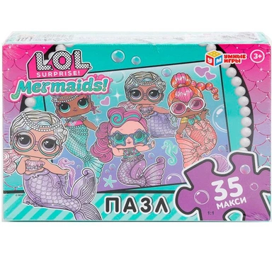 Пазл 35 Макси ЛОЛ. Русалки 4630395019279