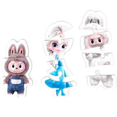 Пазл Макси Пушистые монстрики  Магия льда 4630395058841