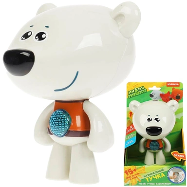 Игрушка на батарейках Тучка МиМиМишки 15 песен и фраз, сказка из м/ф, лапки-трещотки, свет. Умка HT851-R