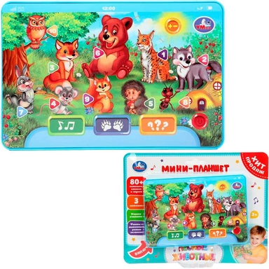 Планшет Обучающий 80 стихов,песен,звуков Умка HT1117-R36