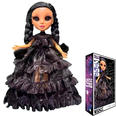 Кукла Glam Core Венди Gothic Core в черном платье 27см Funky Toys GC2508
