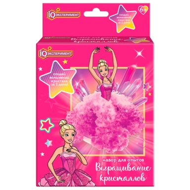 Набор по выращиванию кристаллов Принцесса IQ Эксперимент EX-CG01-BR