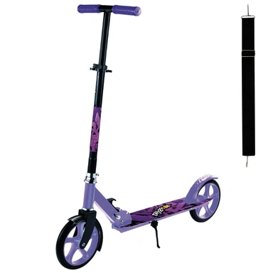 Детский двухколесный самокат, Фиолетовый  от 8 лет до 100 кг