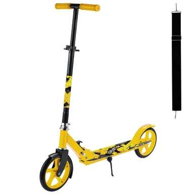 Самокат детский,Dvizhok,Желтый от 8 лет,колеса 200мм до 100 кг