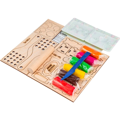 Набор для творчества Тесто для лепки. Тематический набор Овощи, фрукты Тдл-080 Lori