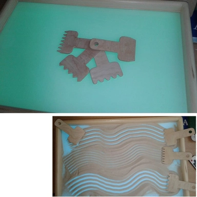 Инструмент для рельефа Лопатки, дерево