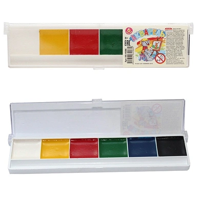 Акварель 6 цв. КА-4586