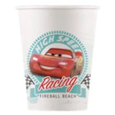 Стакан ЭКО Тачки Скорость 200мл 8шт 1502-4367