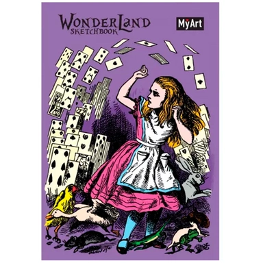 Скетчбук 467-0-159-00603-9 Wonderland sketchbook АЛИСА.MyArt