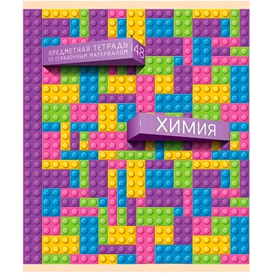 Тетрадь 48 л. клетка Скрепка S Легко! Химия 028794