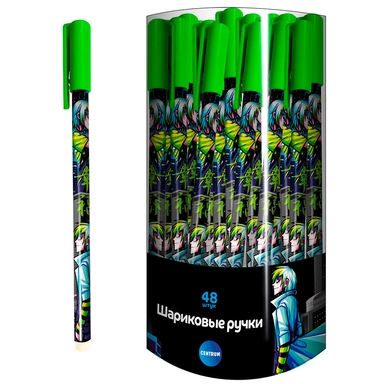 Ручка гелевая синий 0,7 мм Аниме Ночной город 70496