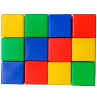 Набор Кубики 12д 5013 /Юг-пласт/