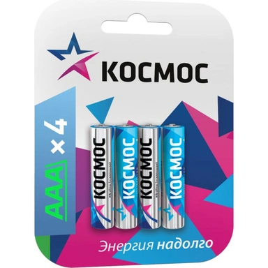Элемент питания  Космос LR 3 Космос 4xBL Classic (48/576) /цена за упак/