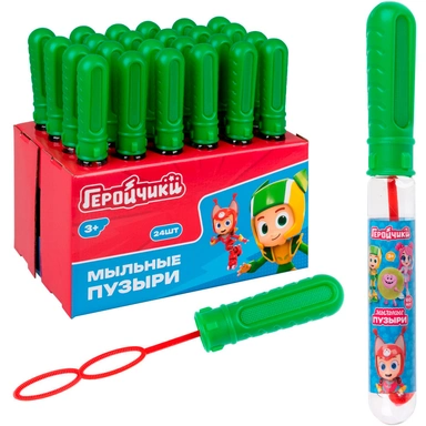 Мыльные пузыри Т25052 Геройчики колба 60 мл 1toy