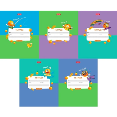 Тетрадь 12 л. А5ф клетка Экстремальный апельсинчик 12Т5В1