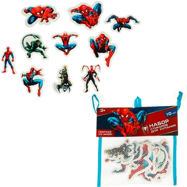 Набор стикеров EVA для ванны 10 шт в сетке КАПИТОШКА SWL-SM