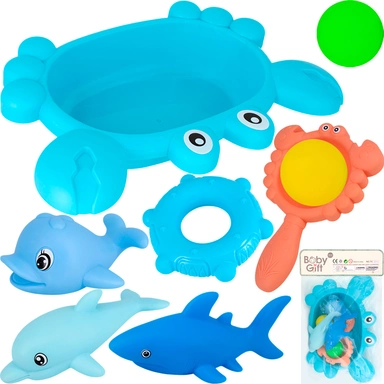 Набор резиновых игрушек TC8104 в пак.