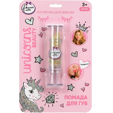 Помада для губ конфетти, 3,2 г, желтая МИЛАЯ ЛЕДИ 86027-UNI-ML-WOT