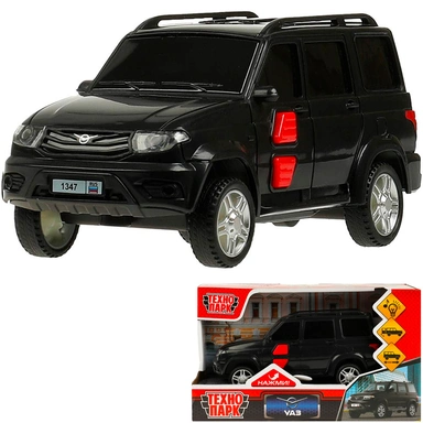 Модель PATRIOTBLACK-15PL-BK UAZ ПАТРИОТ 15,5 см, черный Технопарк