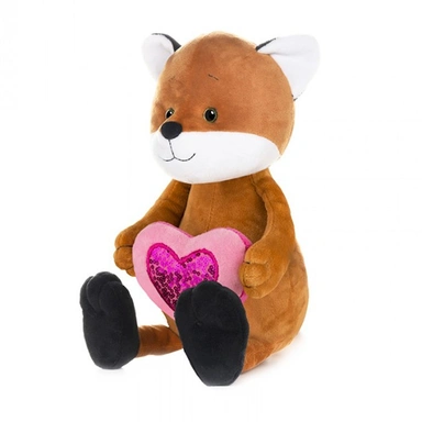 Романтичный Лисенок с Сердечком 20 см MT-GU042021-4-