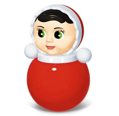 Неваляшка Настенька малая 01647 /14/ в пак.