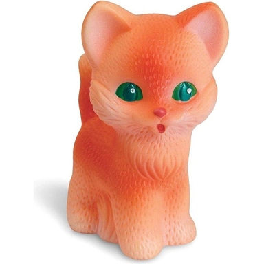 Резиновая игрушка Котенок Рыжик С-354 Огонек /30/