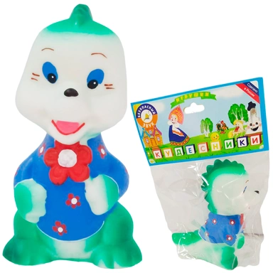 Резиновая игрушка Дракон сувенирный в рубашке СИ-1004