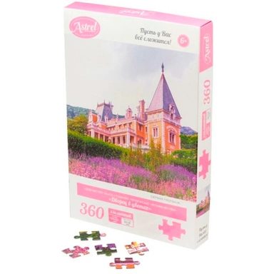 Пазл 360 Астрель.Дворец в цветах 07779