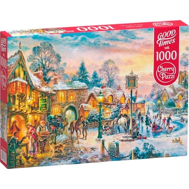 Пазл 1000 Зимние сумерки Cherry Pazzi CH30370