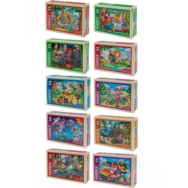 Пазл 54 МИЛЫЕ КАРТИНКИ П54-5127 шоубокс