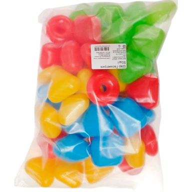 Шары для сухого бассейна Плюшки 50 шт. 2027 /Юг-Пласт/