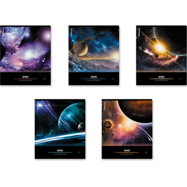 Тетрадь 96 л. клетка ErichKrause Вселенная 35494