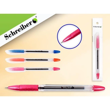 Ручка шариковая синяя на масляной основе 0,5 мм. S 0066-1