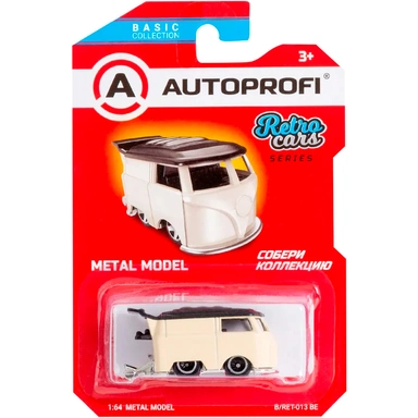 Модель 1:64 Серия RETRO CARS бежевый B/RET-013 BE