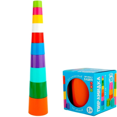 Пирамида Башня 44 см, 10 элементов У1076 /24/.