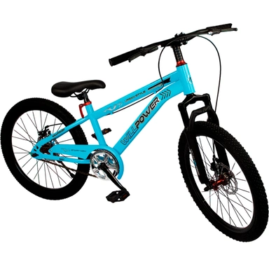 Велосипед двухколесный 22 WILLPOWER голубой FG240528151L-2