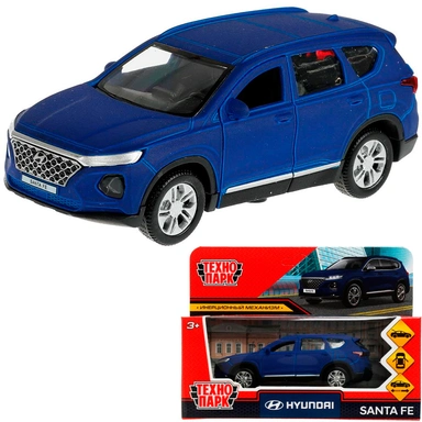 Модель SANTAFE2-12FIL-BU HYUNDAI SANTAFE SOFT 12 см син Технопарк в коробке /72/