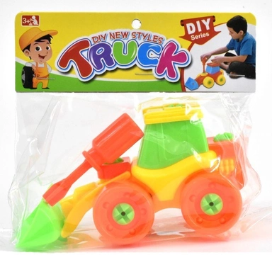 Конструктор 899-1 Трактор с отверткой в пак.