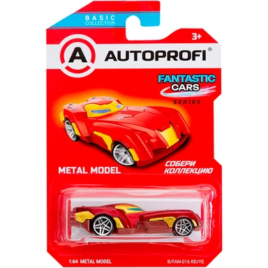 Модель 1:64 Серия FANTASTIC CARS красный/желтый B/FAN-016 RD/YE