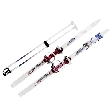 Лыжи подростковые 150/110см Ski Race с палками