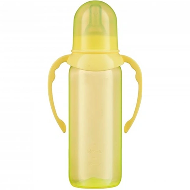 Бутылочка 250 мл. EASY ПП, силикон , средний поток с ручками 6+