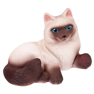 Резиновая игрушка Кошка Сиамка С-631 Огонек /5/