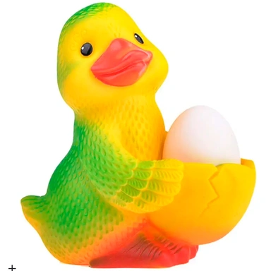 Резиновая игрушка Утка-мама №2 с яйцом С-869 Огонек /9/